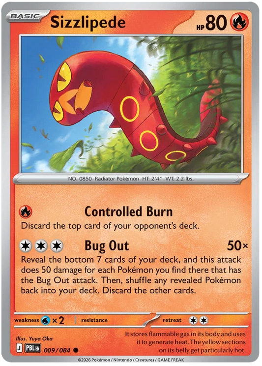Sizzlipede 009/084