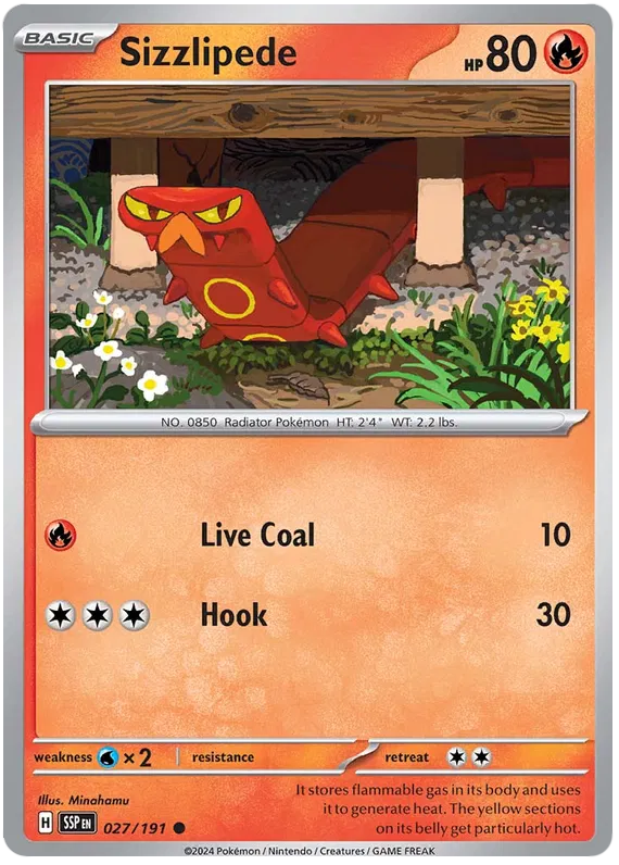 Sizzlipede 027/191