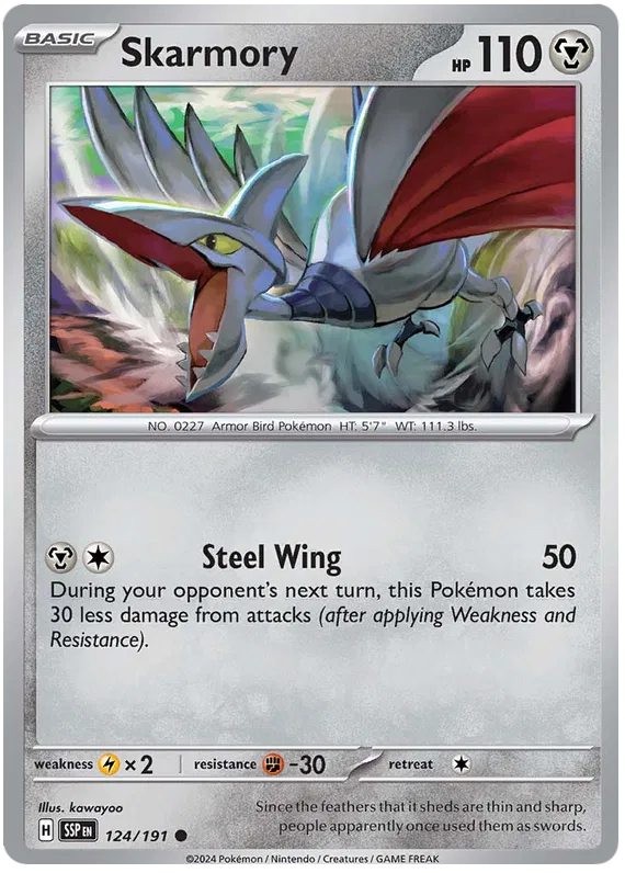 Skarmory 124/191
