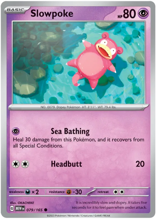 Slowpoke 079/165