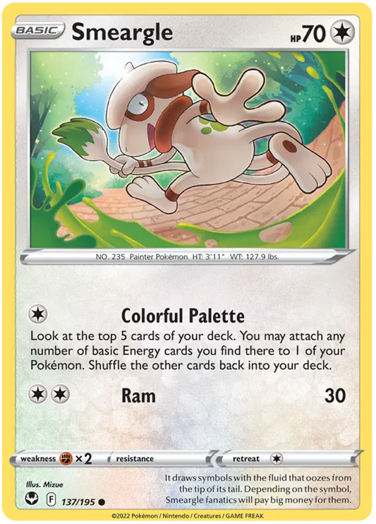 Smeargle 137/195