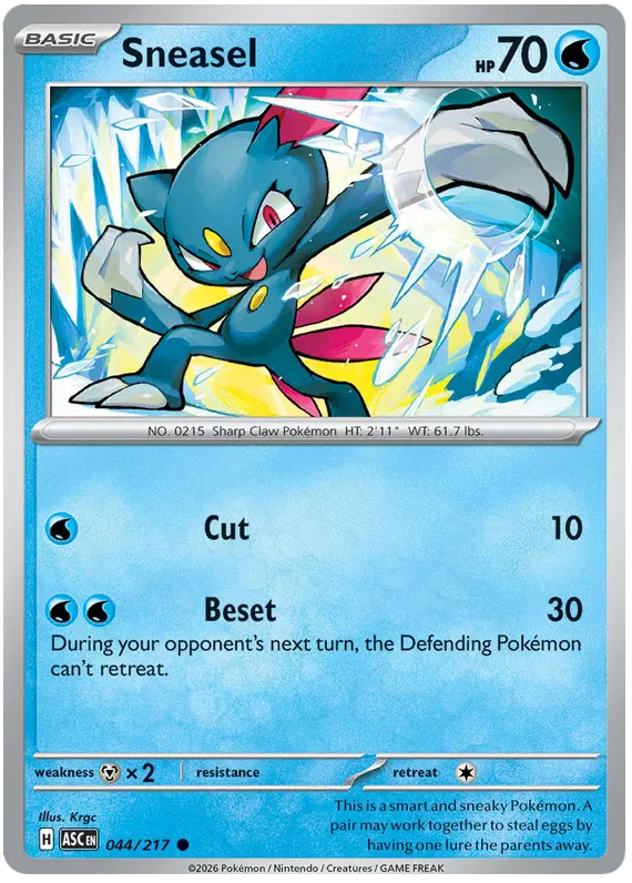 Sneasel 044/217