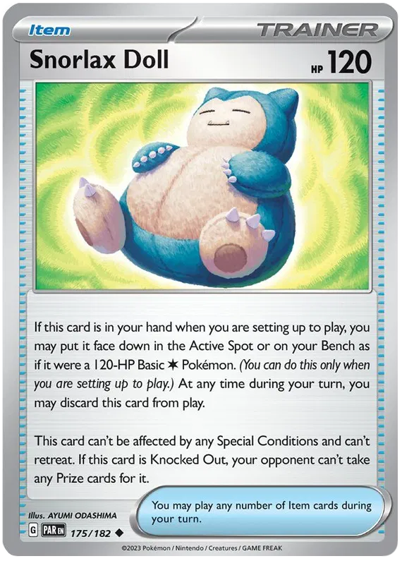 Snorlax Doll 175/182
