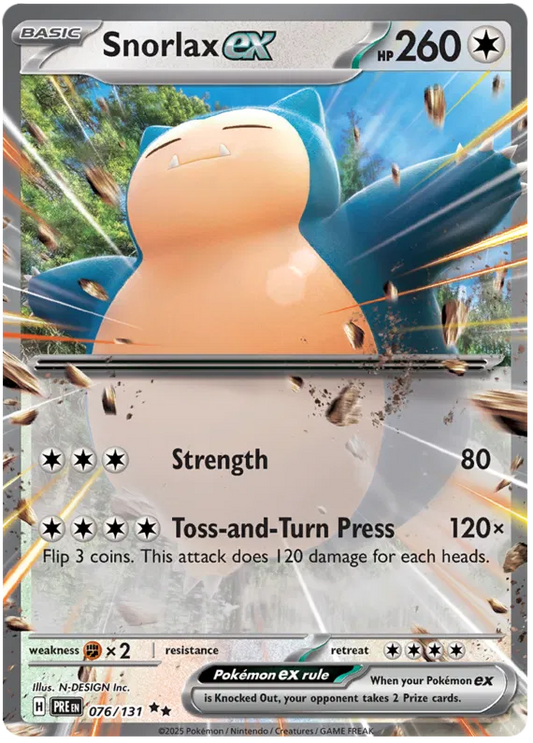 Snorlax EX 076/131