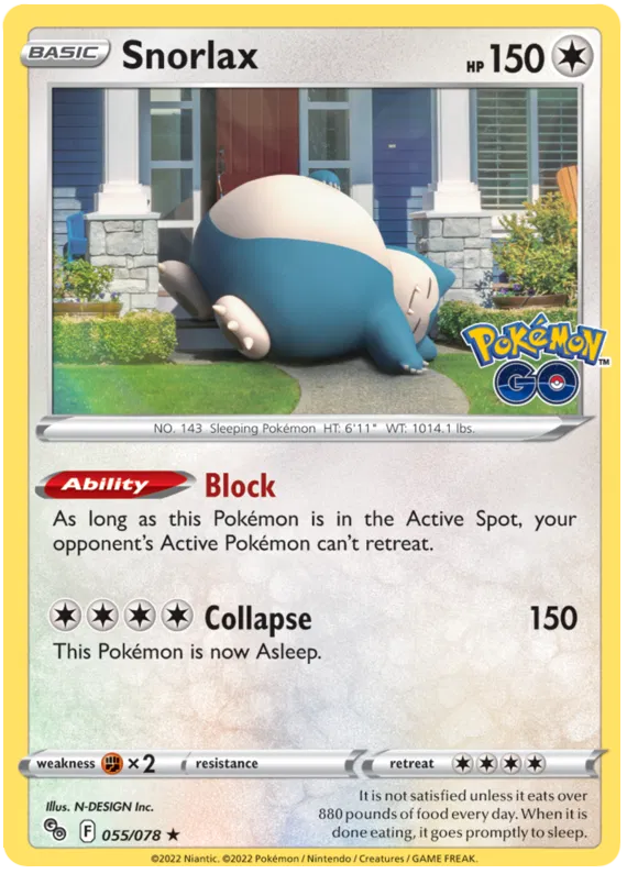 Snorlax 55/78