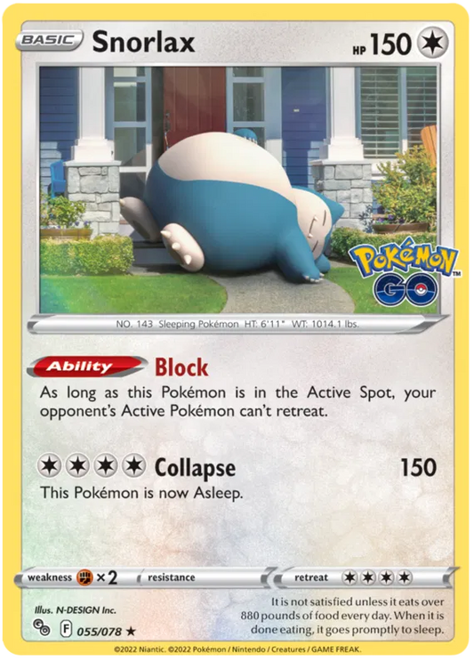Snorlax 55/78