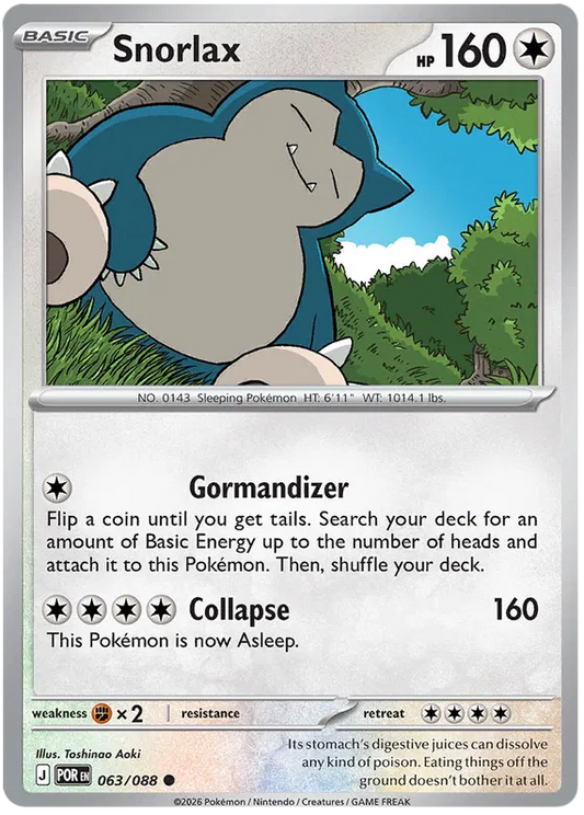 Snorlax 063/088