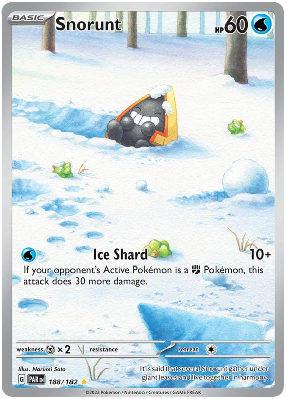 Snorunt 188/182