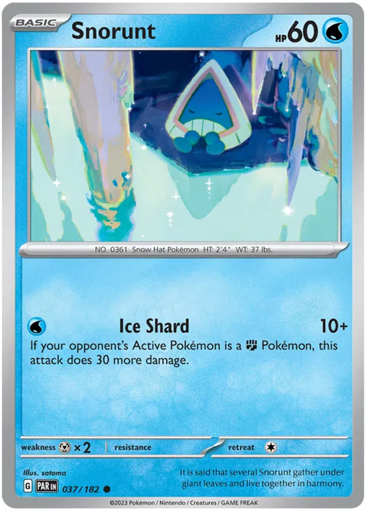 Snorunt 037/182
