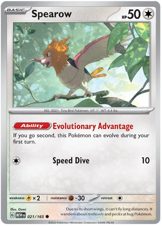 Spearow 021/165