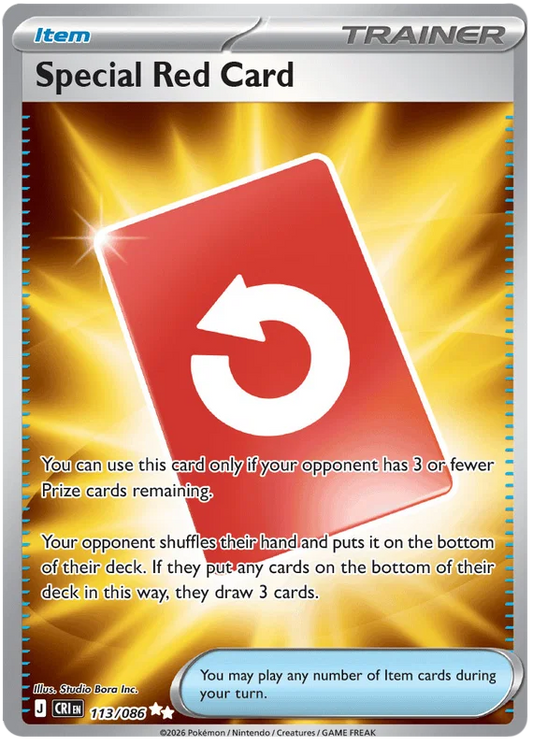 Special Red Card 113/086