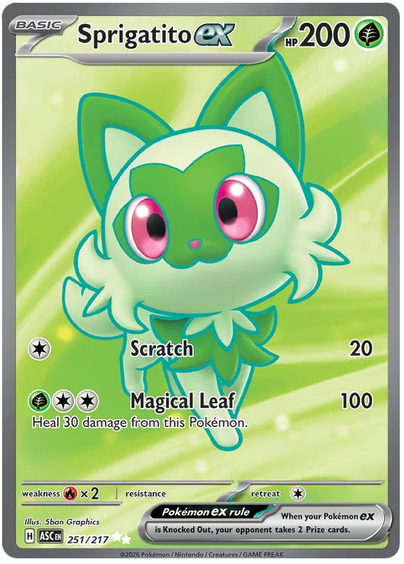 Sprigatito EX 251/217
