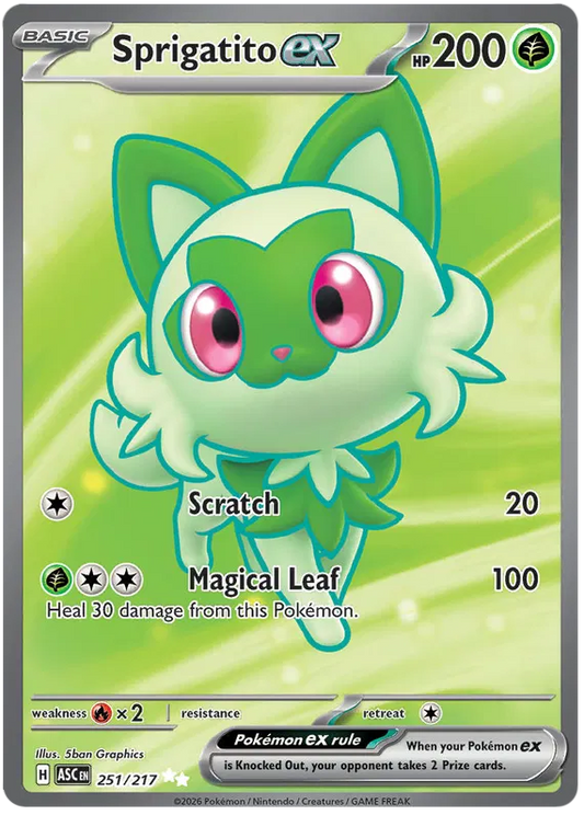 Sprigatito EX 251/217