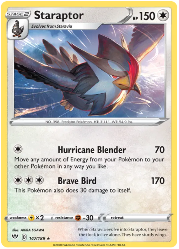 Staraptor 147/189