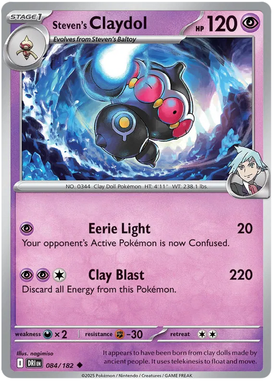 Steven's Claydol 084/182