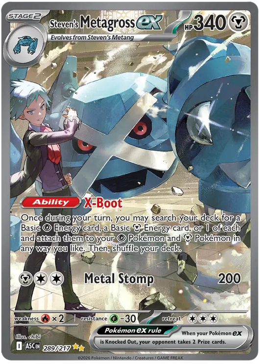 Steven's Metagross EX 289/217