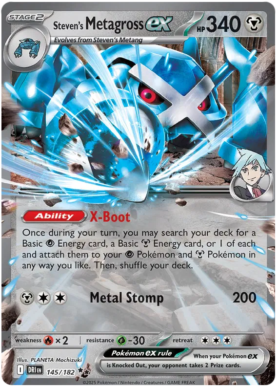 Steven's Metagross EX 145/182