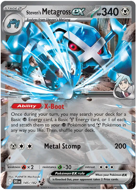 Steven's Metagross EX 145/182