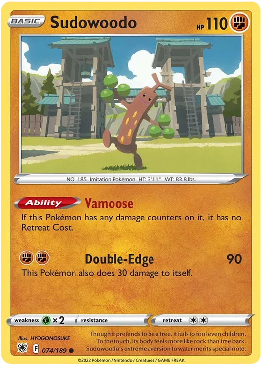 Sudowoodo 074/189