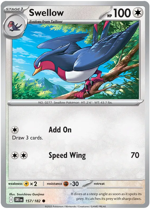 Swellow 157/182