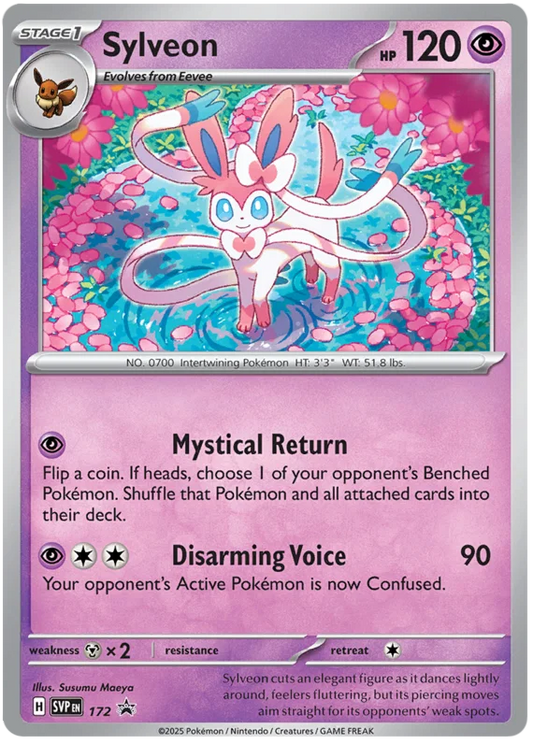 Sylveon SVP172 (Cosmo Holo)