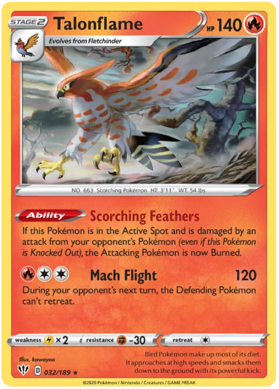Talonflame 032/189