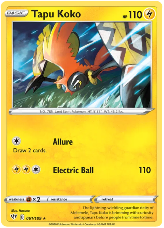 Tapu Koko 061/189
