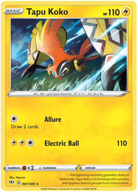 Tapu Koko 061/189