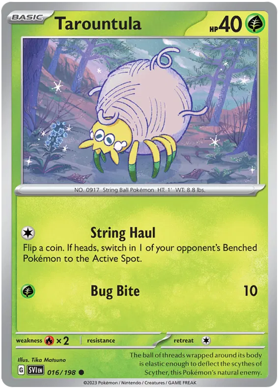 Tarountula 016/198