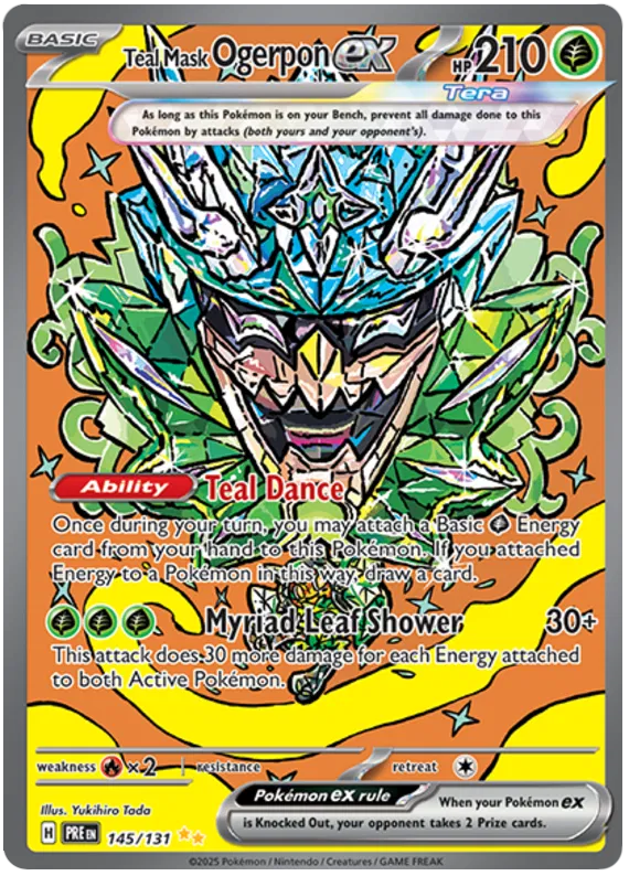 Teal Mask Ogerpon EX 145/131