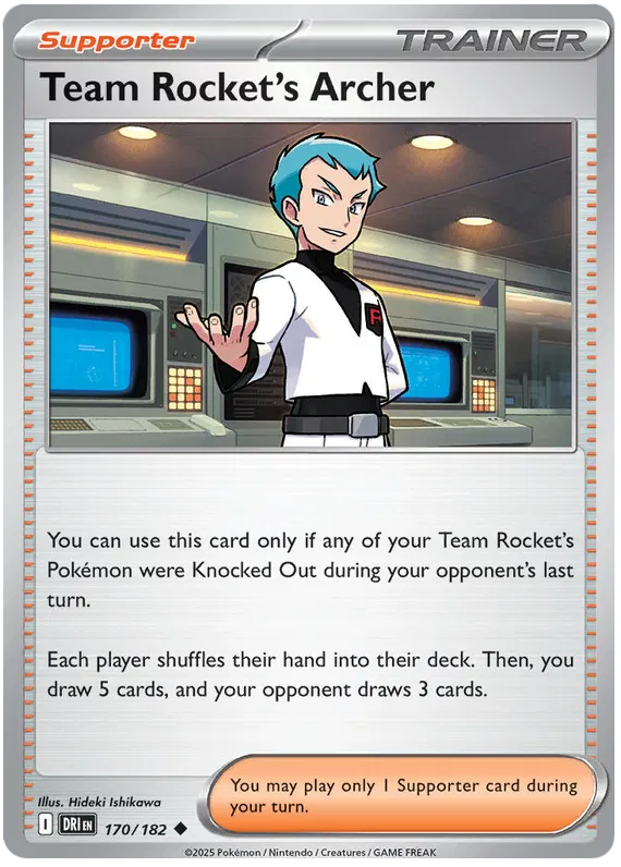 Team Rocket's Archer 170/182