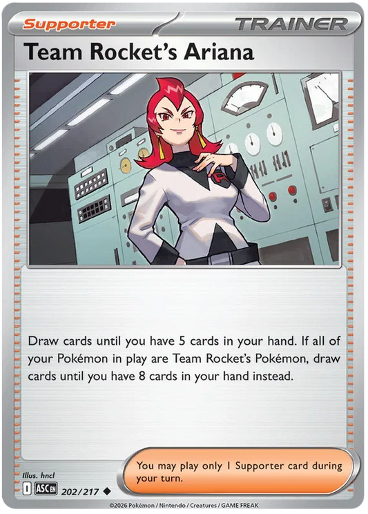 Team Rocket's Ariana 202/217