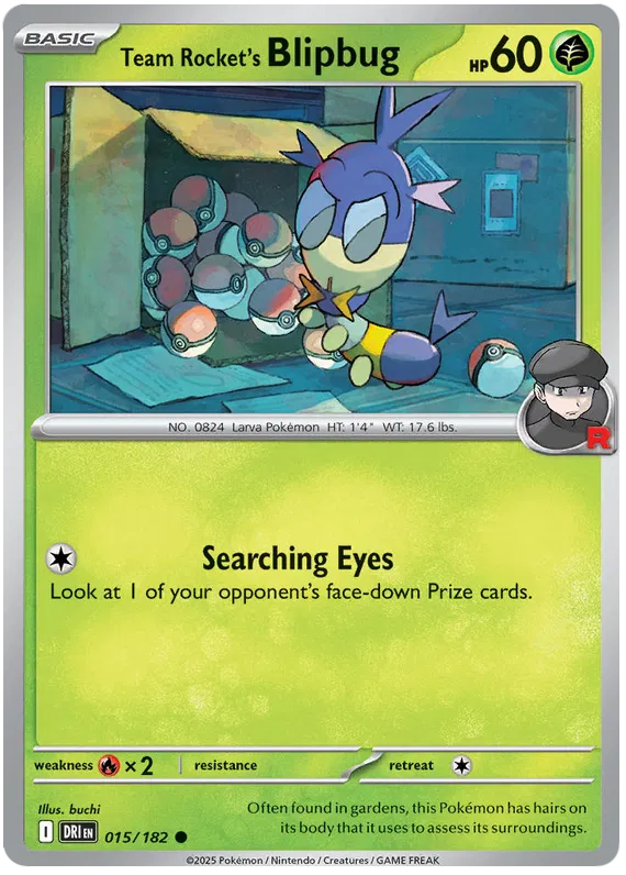 Team Rocket's Blipbug 015/182