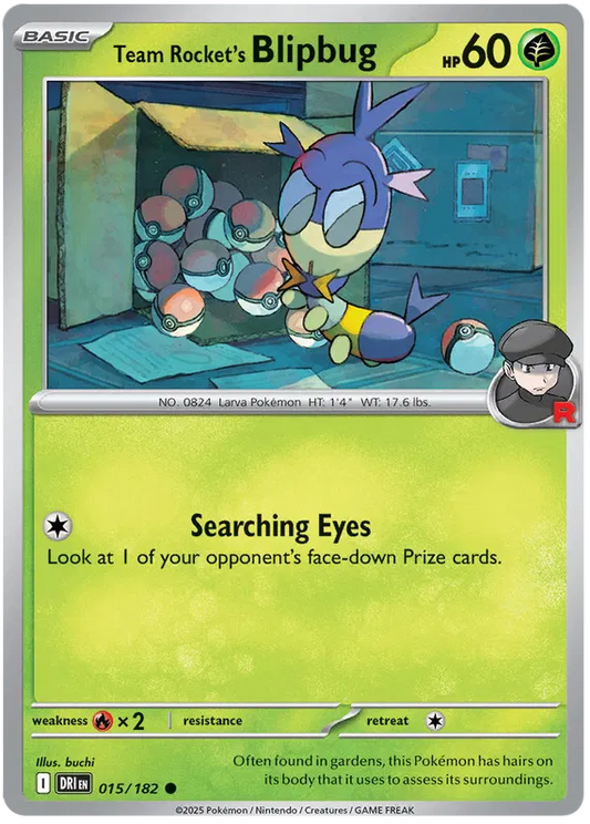 Team Rocket's Blipbug 015/182