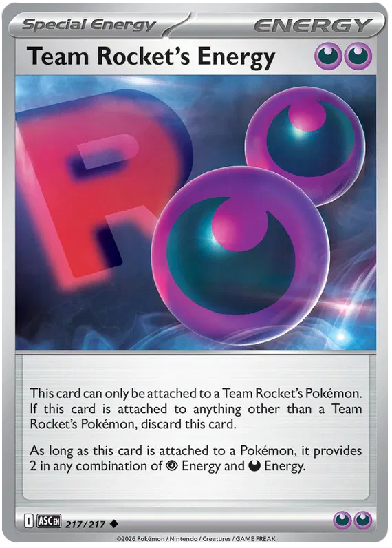 Team Rocket's Energy 217/217