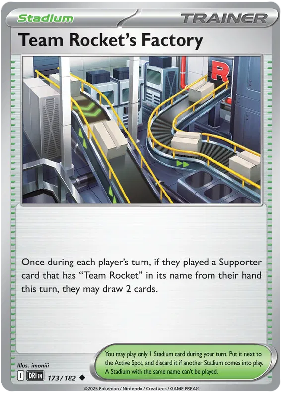 Team Rocket's Factory 173/182