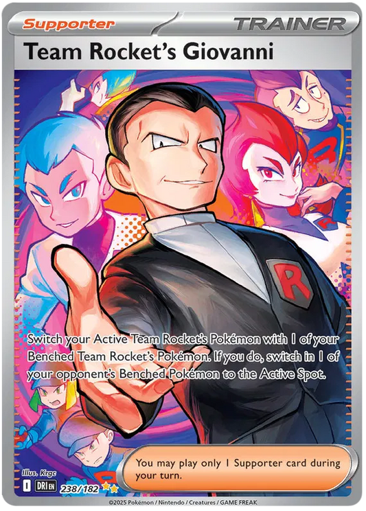 Team Rocket's Giovanni 238/182