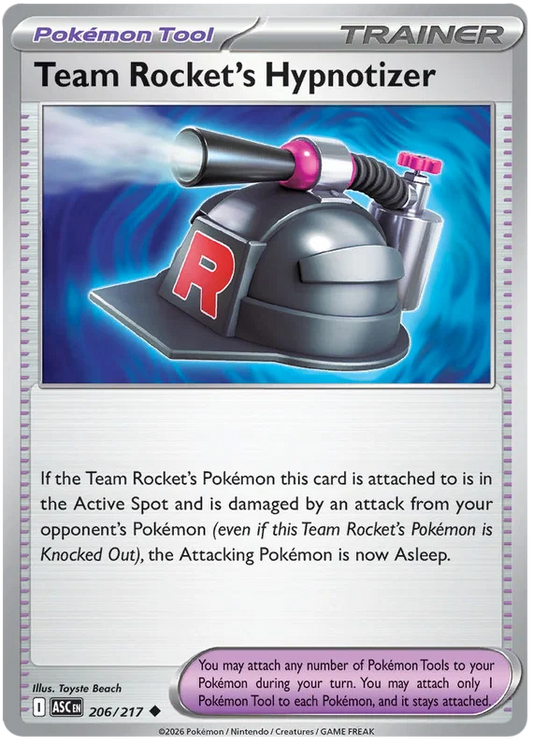 Team Rocket's Hypnotizer 206/217