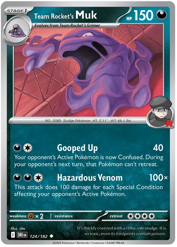 Team Rocket's Muk 124/182