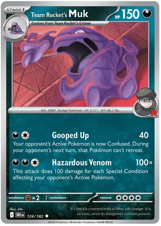 Team Rocket's Muk 124/182