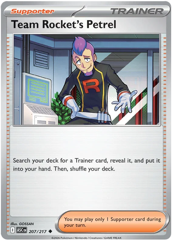 Team Rocket's Petrel 207/217