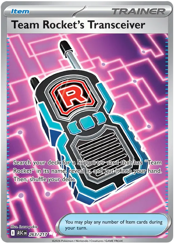 Team Rocket's Transceiver 263/217