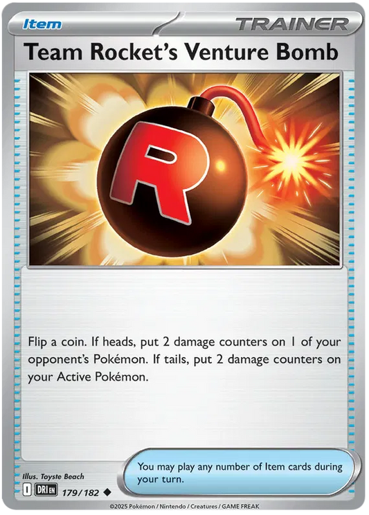 Team Rocket's Venture Bomb 179/182