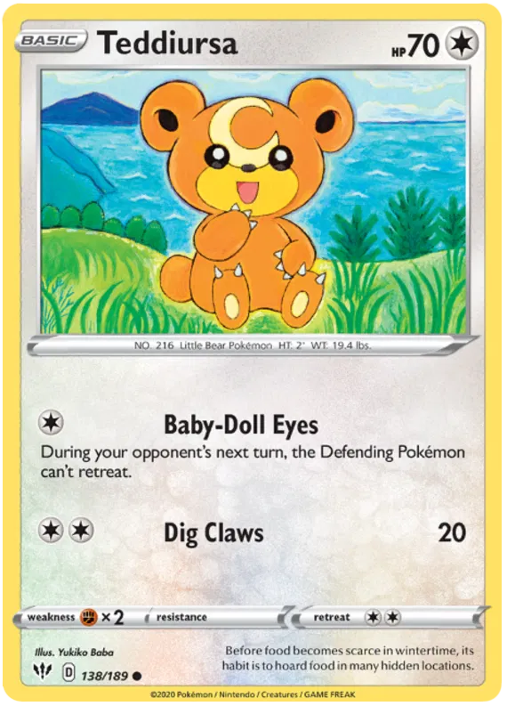 Teddiursa 138/189