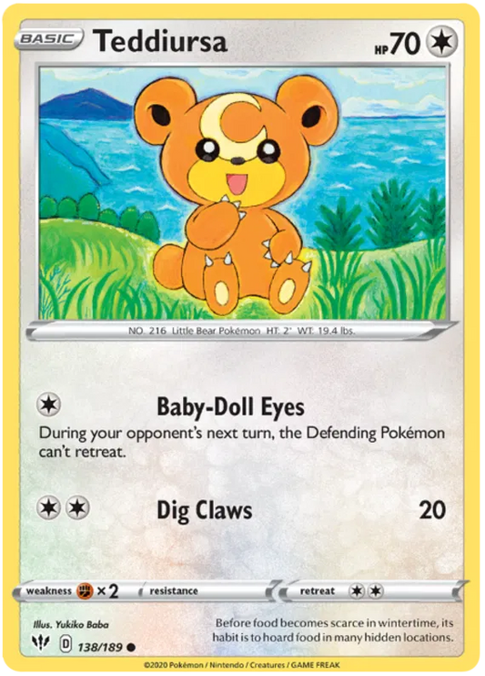 Teddiursa 138/189