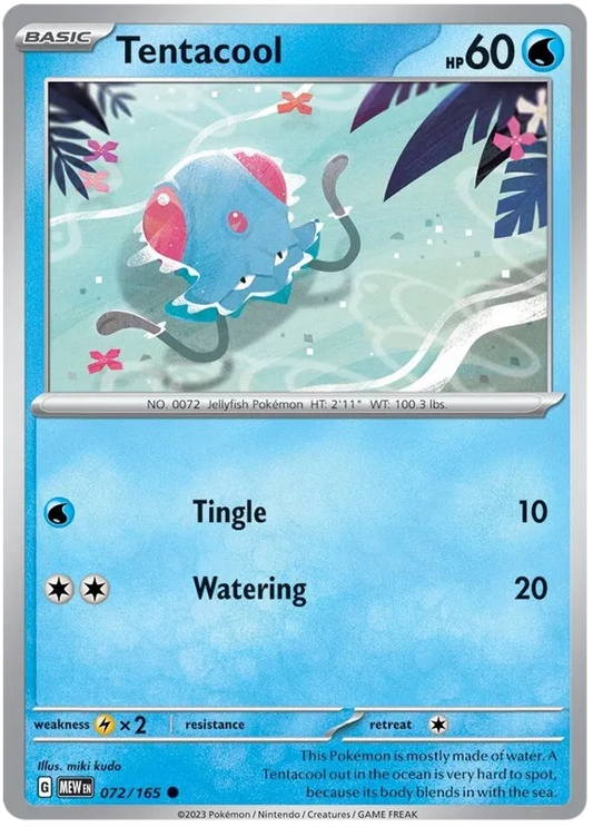 Tentacool 072/165