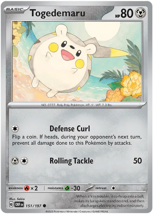 Togedemaru 151/197