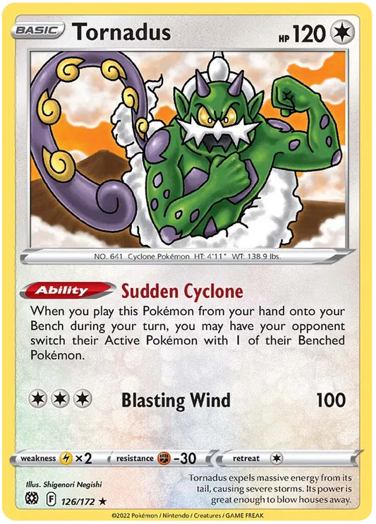 Tornadus 126/172