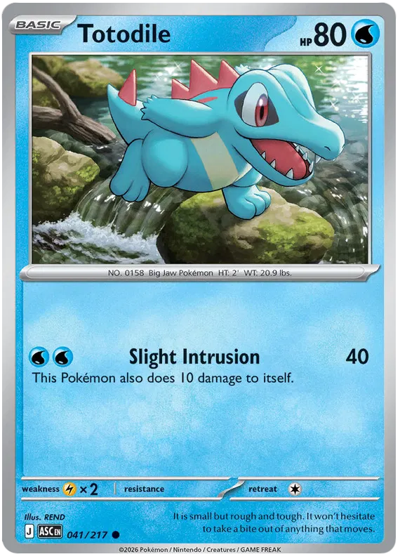 Totodile 041/217