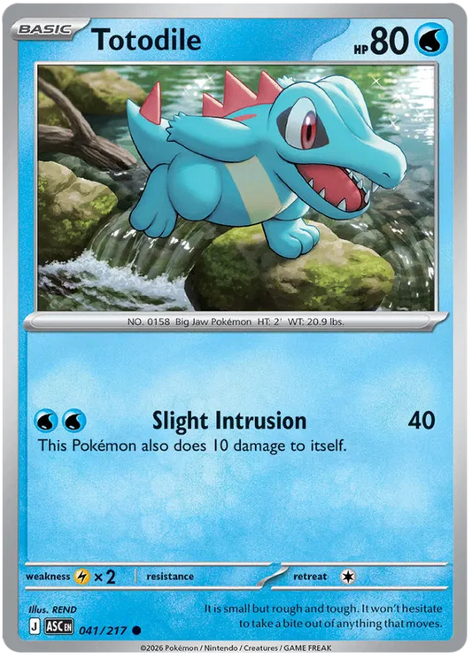 Totodile 041/217